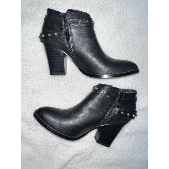 GUESS Ankle zip-up booties - studs shooties - size 8.5 - D13 - Picture 1 of 10
